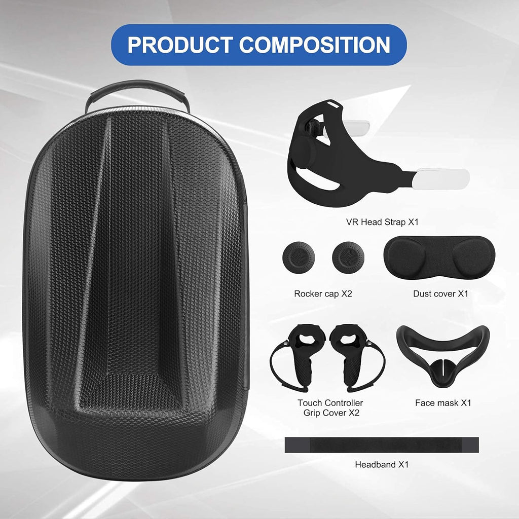 Hard Carrying Case for VR Headset and Accessories V99757