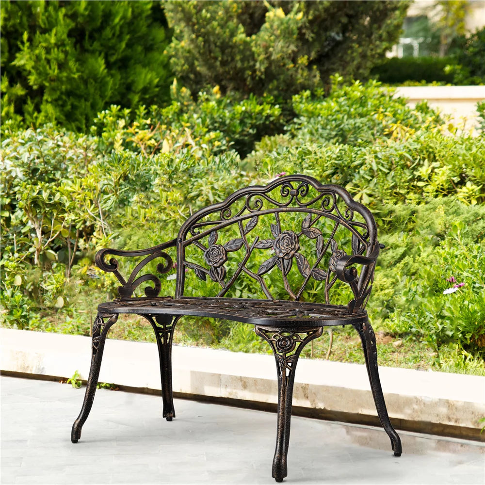 Outdoor Metal Bench W949