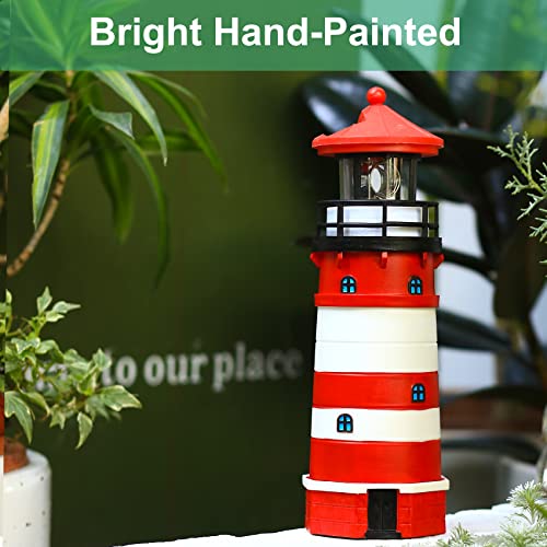 Solar LED Lighthouse Lamp Outdoor Decorative K36034