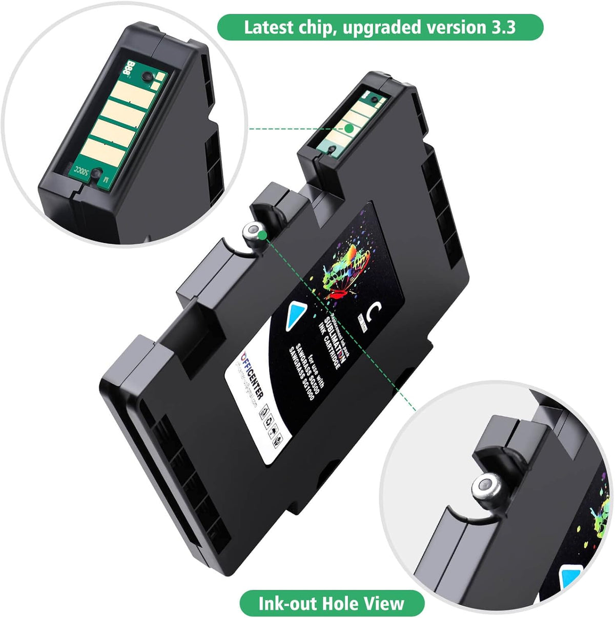 Sublimation Ink Cartridge 4-Pack I67171