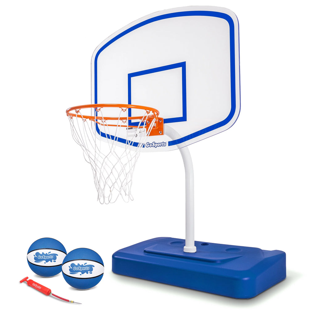 Acrylic Pool Basketball Hoop with Water Weighted Base C299771