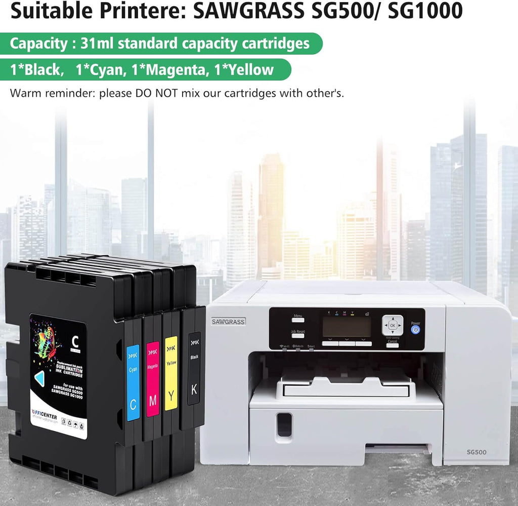 Sublimation Ink Cartridge 4-Pack I67171
