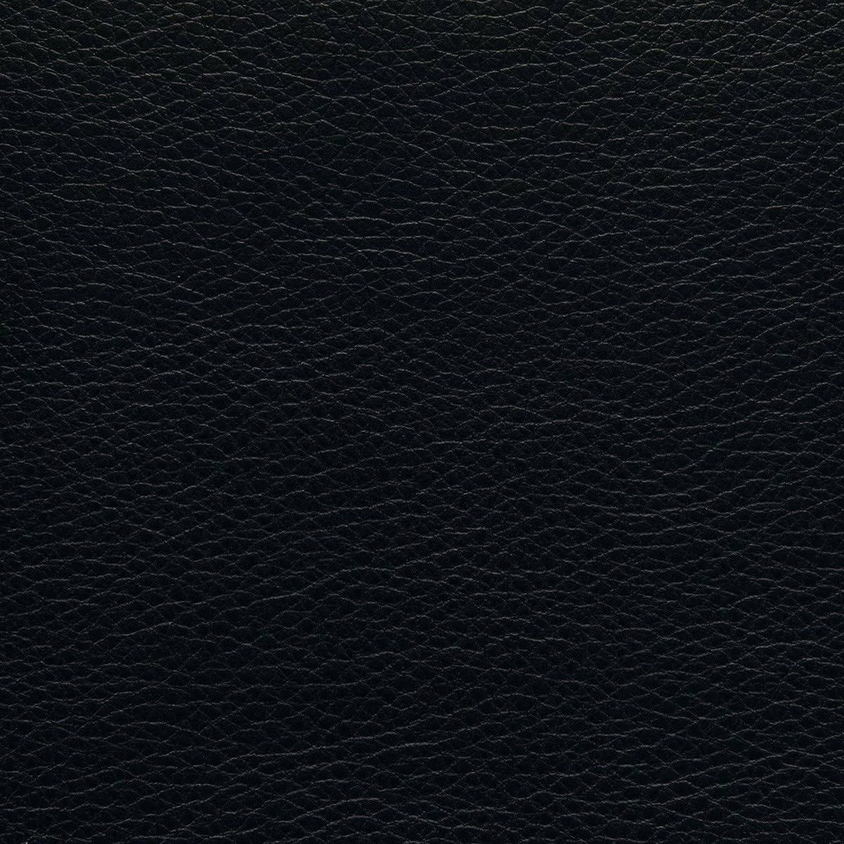 Black Faux Leather Sofa H49837