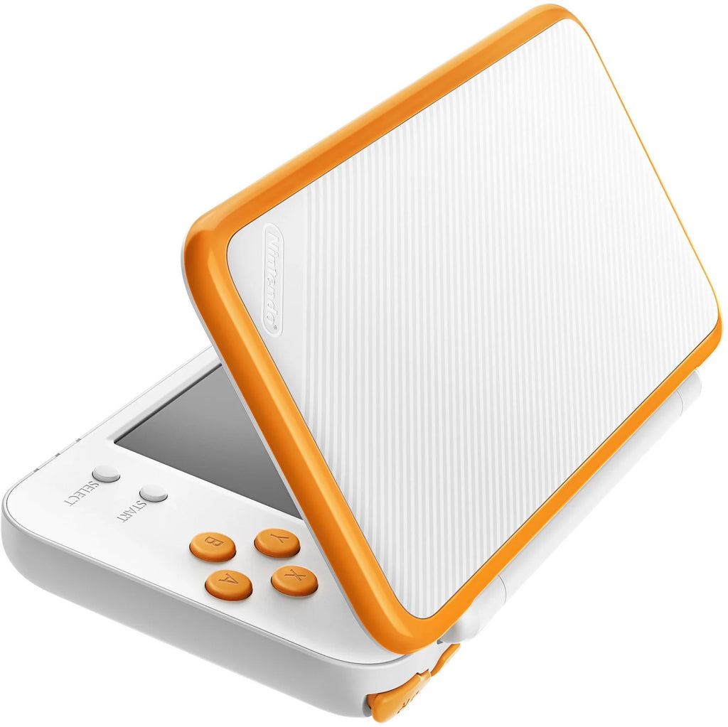 White & Orange Portable Gaming Console I564669
