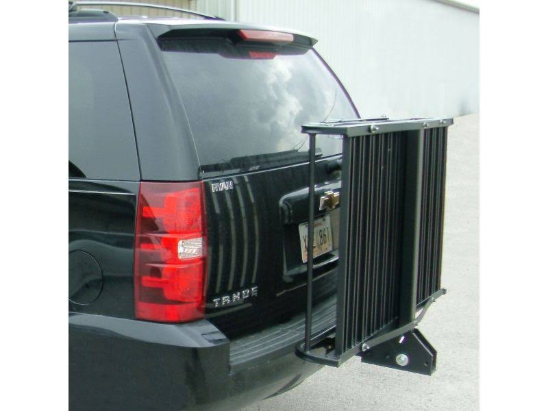 Truck Hitch Receiver Cargo Carrier with Ramp D7200