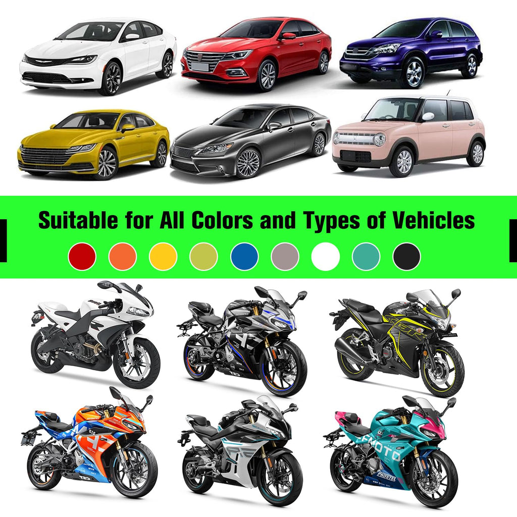 12 Pcs Nano Sparkle Car Scratch Remover Cloth Q31786