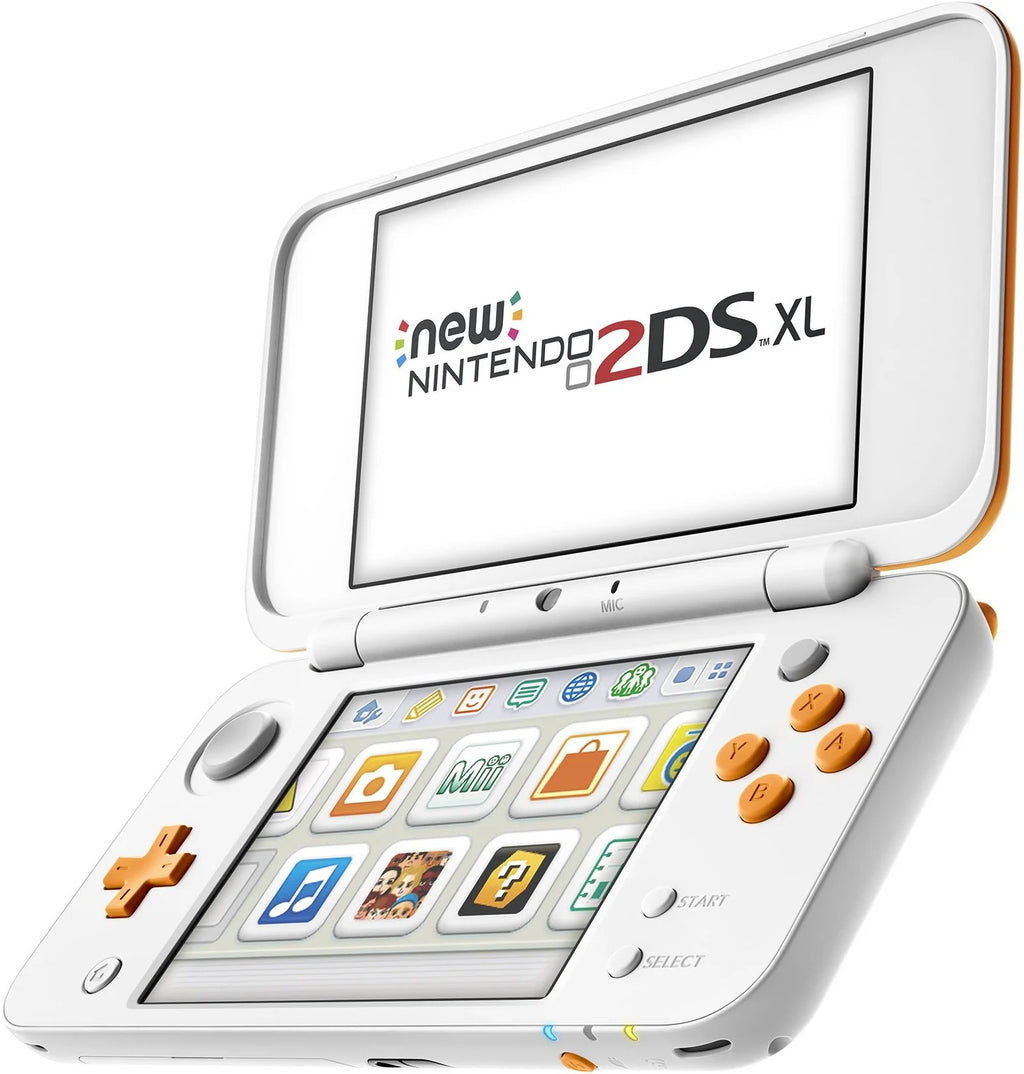 White & Orange Portable Gaming Console I564669
