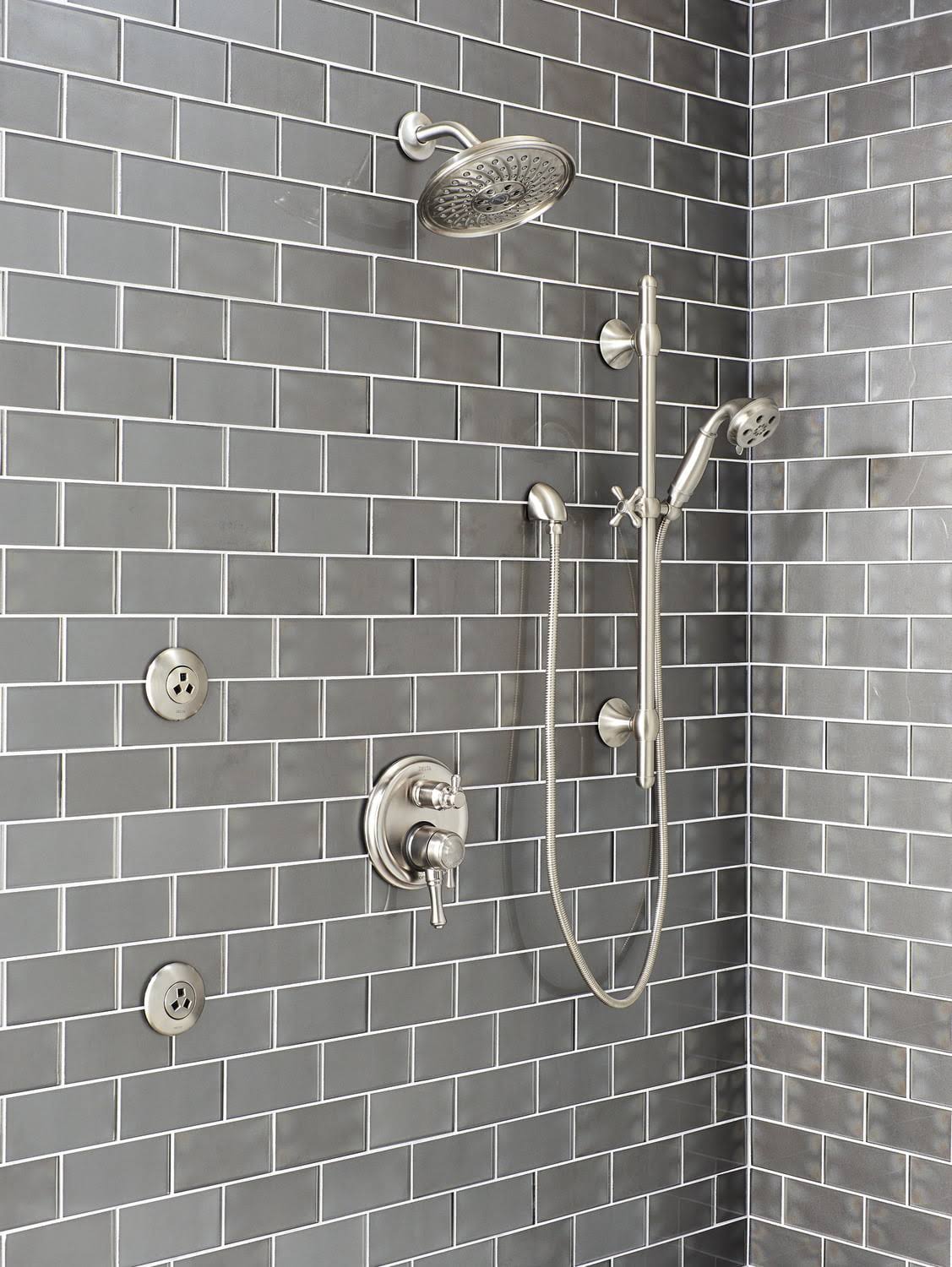 Stainless Raincan Shower Head I40371
