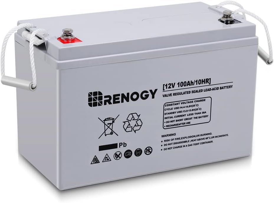 12 Volt 100Ah Deep Cycle AGM Battery R701211