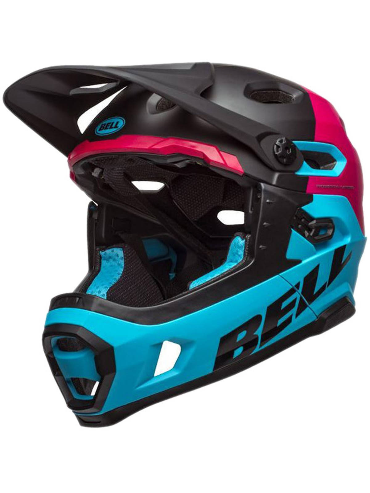 Black Pink Blue MIPS Helmet T813