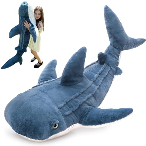 51 inch Giant Whale Shark Stuffed Animal Plush O81665