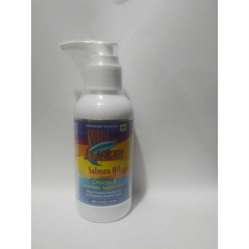 Wild Alaskan Salmon Oil Omega 3 Cat Food Supplement Q5726