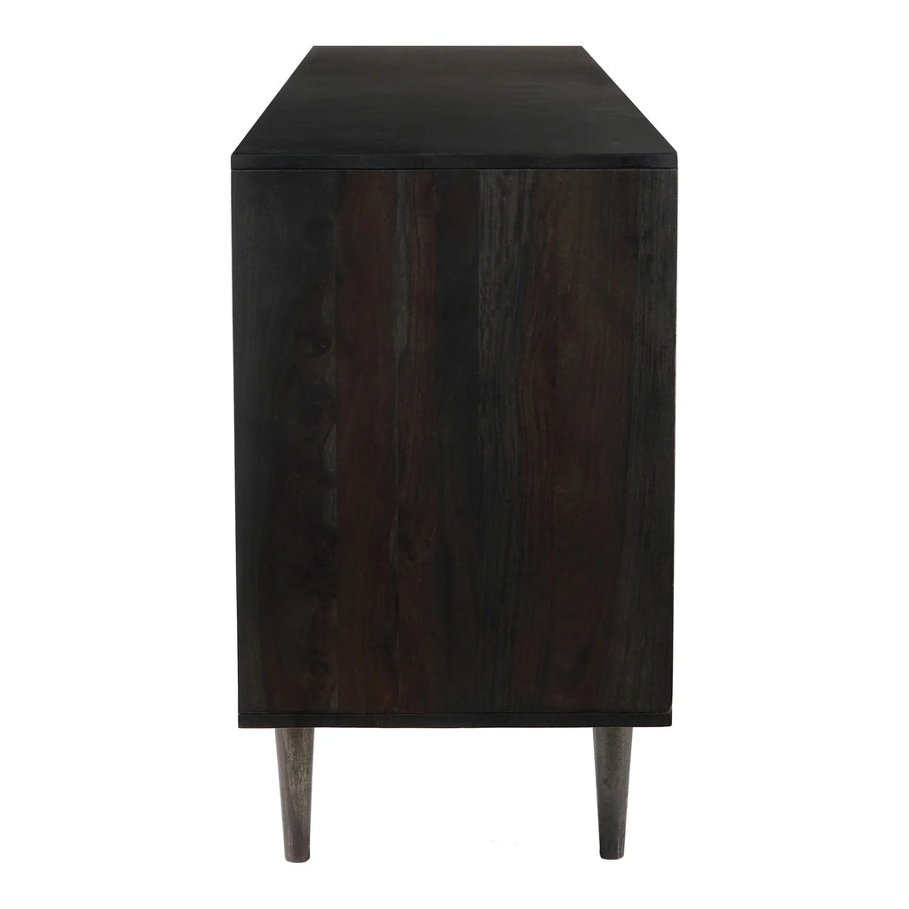 Black 4 Door Sideboard N4123