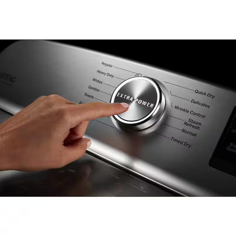 7.4 cu. ft. Electric Vented Dryer with Steam A107