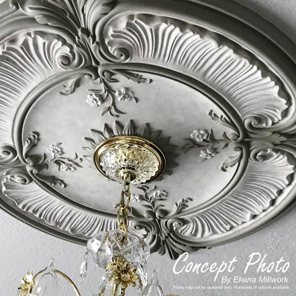 Walnut Ceiling Medallion J89310