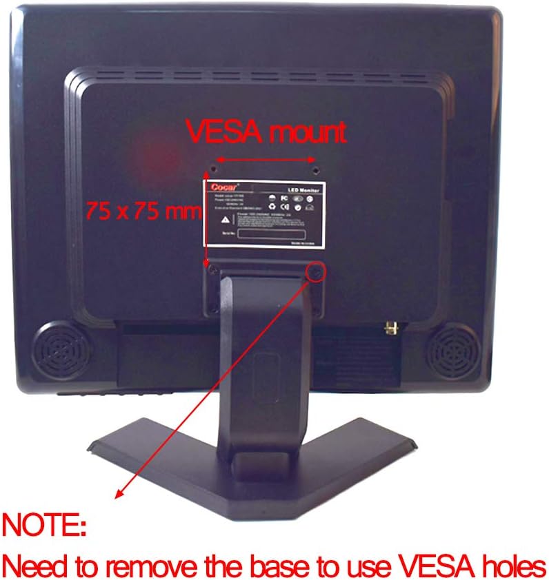 19 inch LCD CCTV Monitor with VGA HDMI BNC USB 1280x1024 M371063