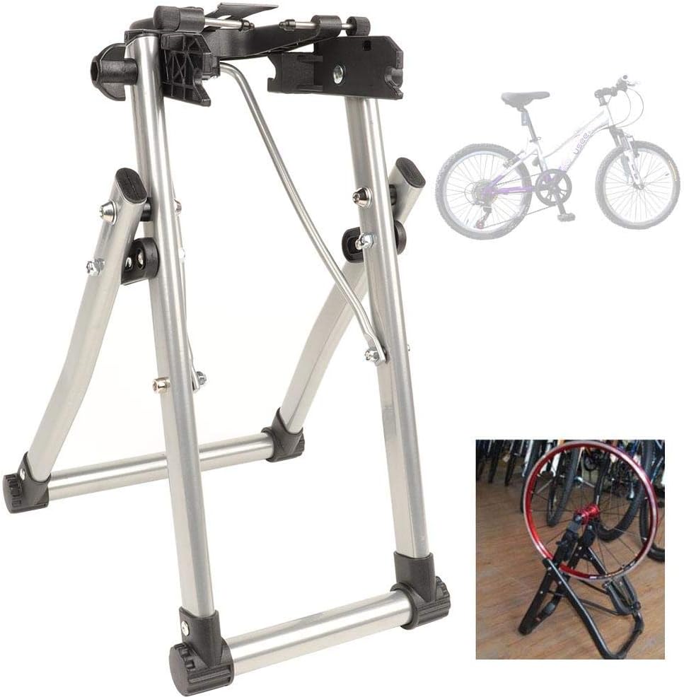 Bike Wheel Truing Stand, Bicycle Maintenance Holder, Pack of 2 M55909