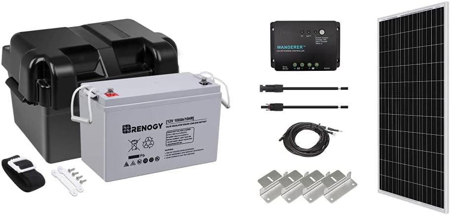 12 Volt 100Ah Deep Cycle AGM Battery R701211