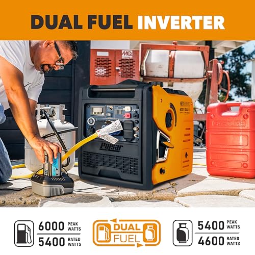9500 Watt Tri Fuel Portable Inverter Generator with Remote Electric Start A5623