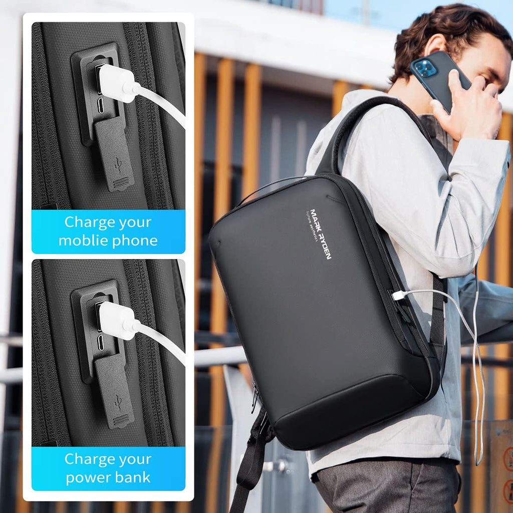 15.6 inch Hard Shell Laptop Backpack V815