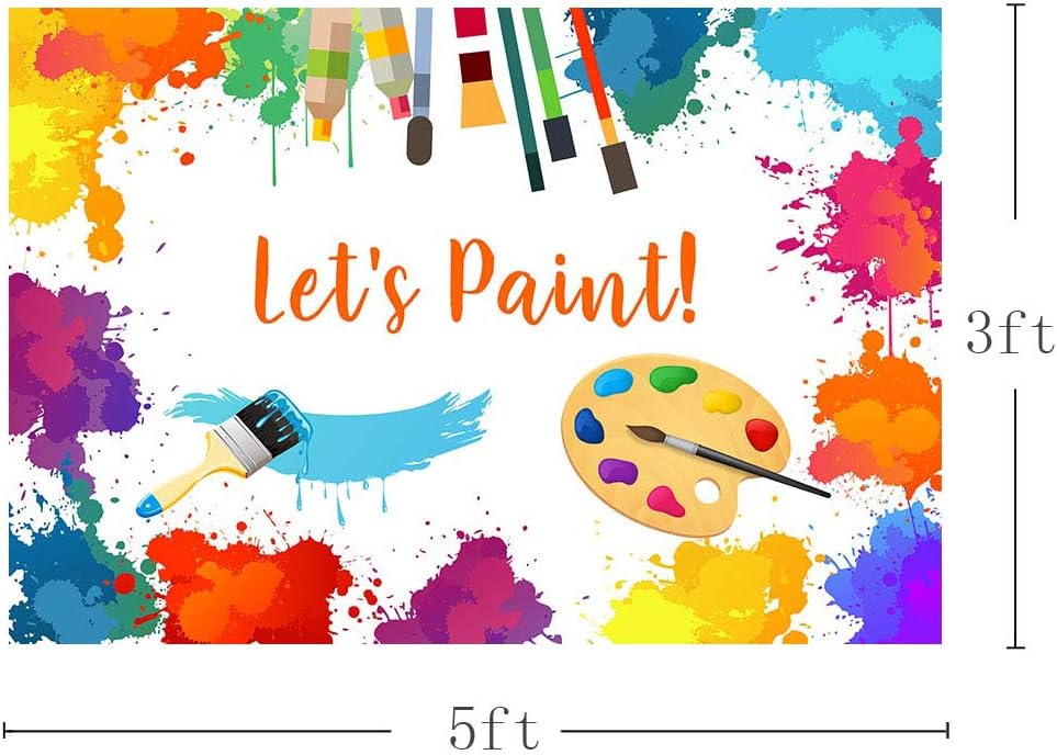Colorful Graffiti Photography Backdrop 7x5ft C100