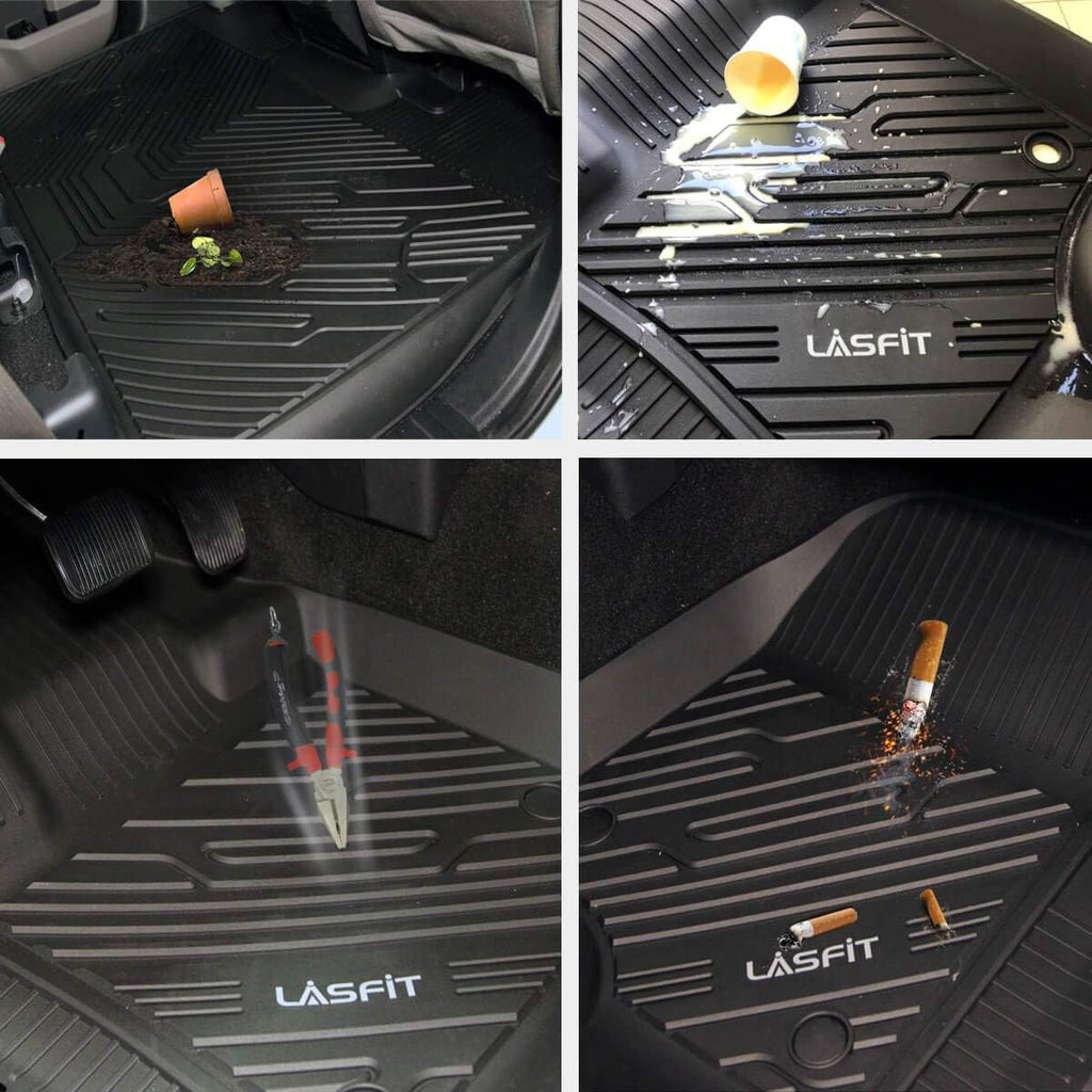 Black TPE Car Floor Liners for Toyota RAV4 W54353