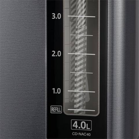 4.0-Liter Metallic Black Water Boiler & Warmer J10201