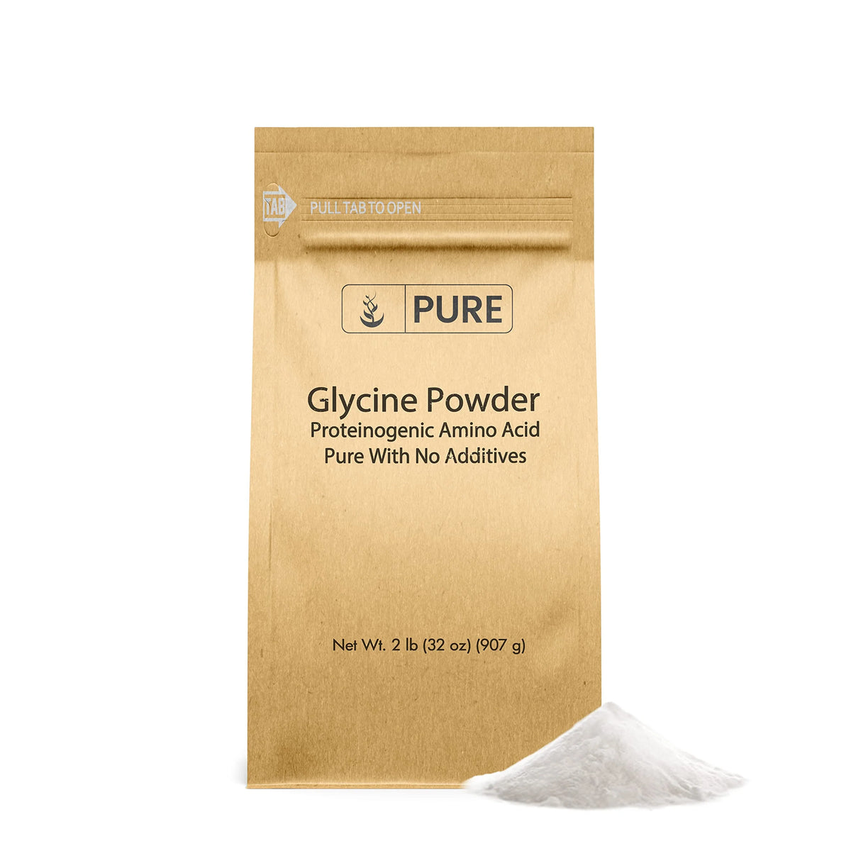 Glycine Powder 2lb Non-GMO Amino Acid Y93944