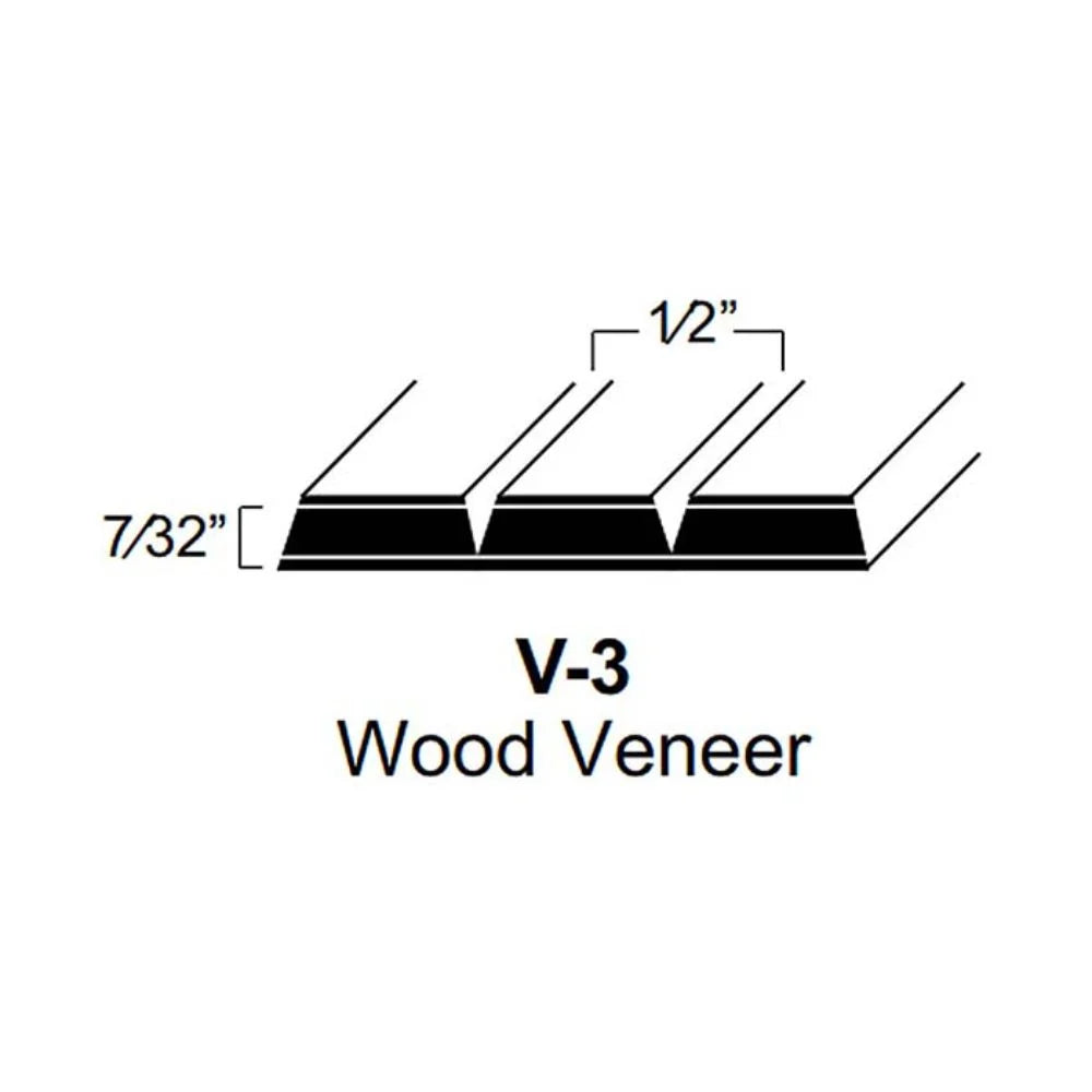 Tambour Door Kit, Maple Veneer H268
