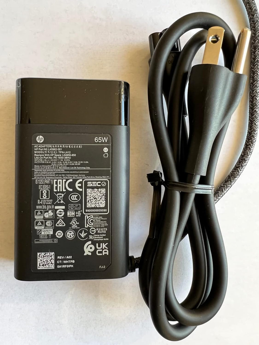Slim 65W USB C Power Adapter I57222