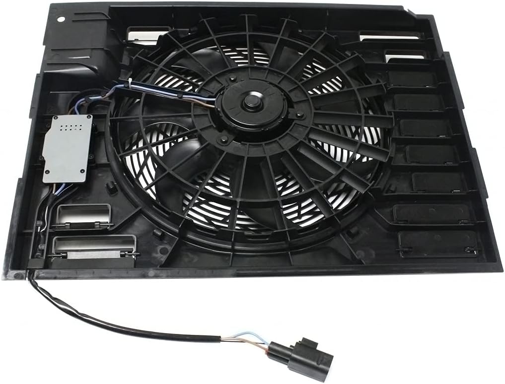A/C Radiator Fan Assembly for BMW 745i / 750i / 760i 2002-2008 N34314