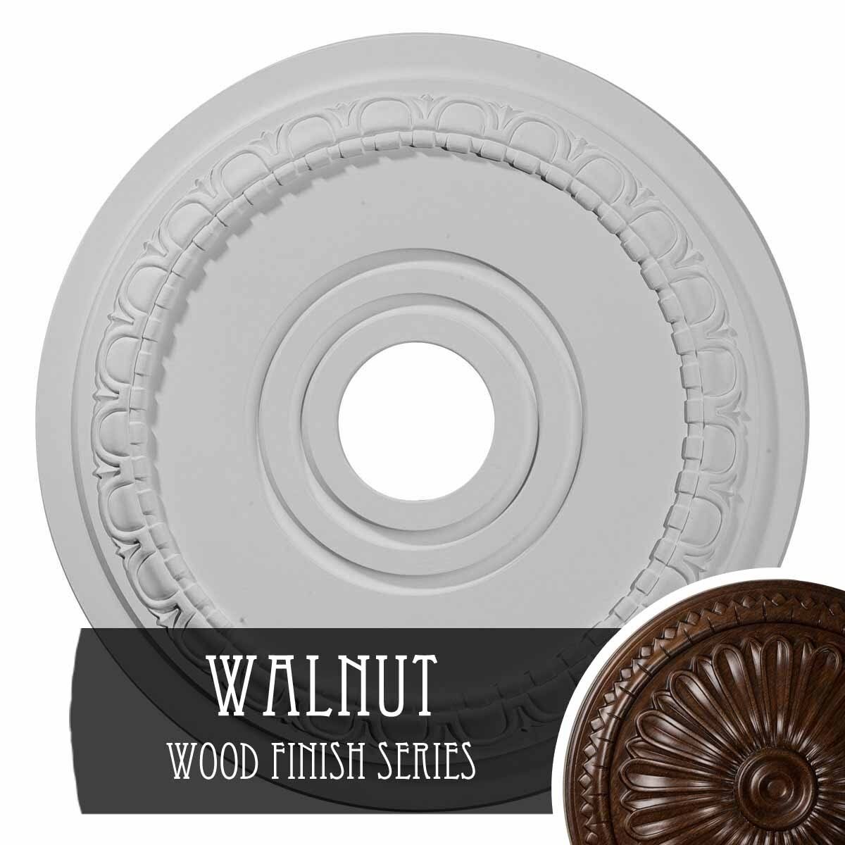 Walnut Ceiling Medallion J89310