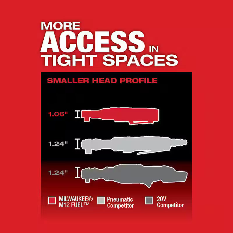 12V Lithium-Ion Brushless Cordless 1/2 in. Ratchet L2857