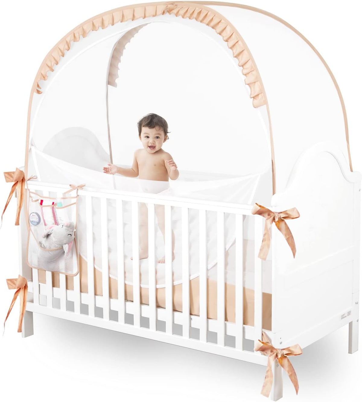 Baby Crib Pop up Tent Mesh Cover N833