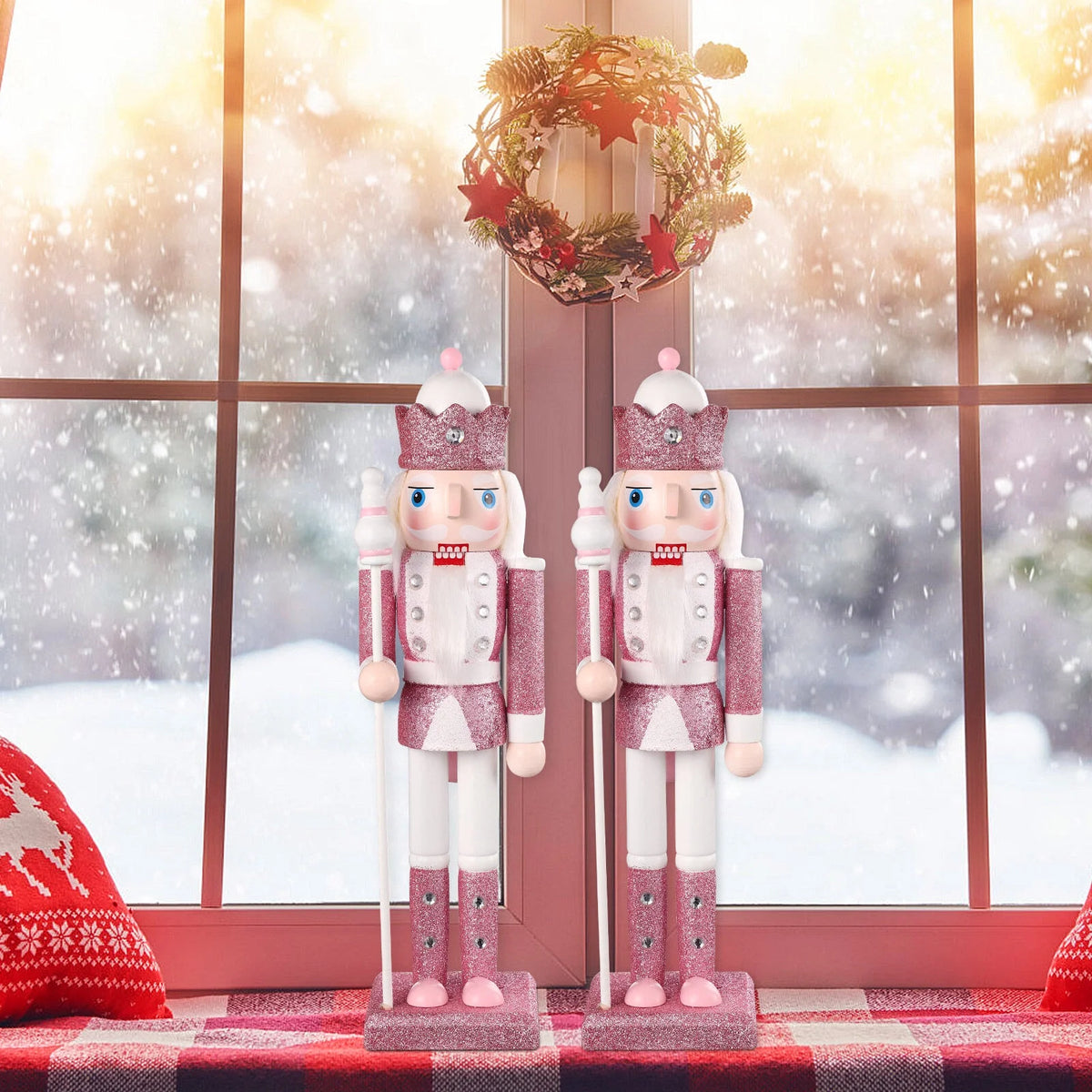 Wooden Nutcracker Soldier Doll Ornament V3617