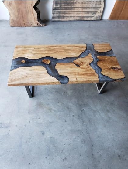 Grey Epoxy Dining Table D29368
