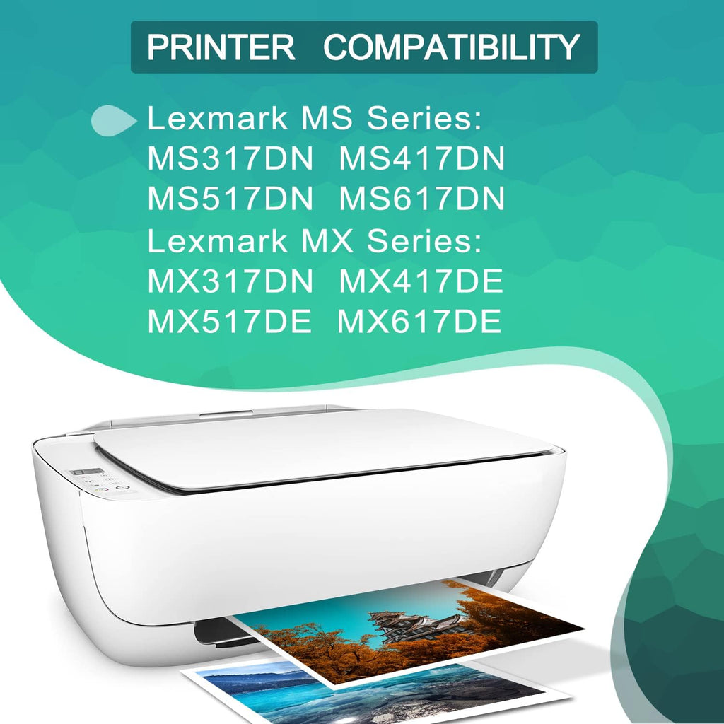 Remanufactured Toner Cartridge Replacement 2,500 Pages Black 2-Pack X835757