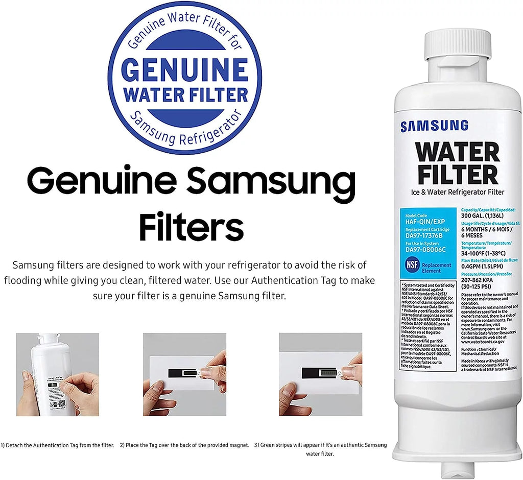 Refrigerator Water Filter, NSF Certified, 3 Pack G6214
