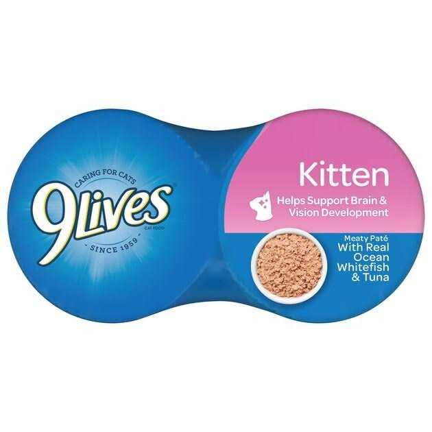 Wet Kitten Food Meaty Pat With Real Ocean Whitefish & Tuna M533