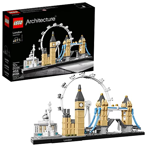 LEGO Architecture London Skyline Collection 21034 Building Set Model Kit (468 pieces) O121178