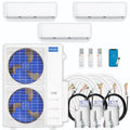 54,000 BTU 3 Zone Ductless Mini Split Air Conditioner and Heat Pump V5578