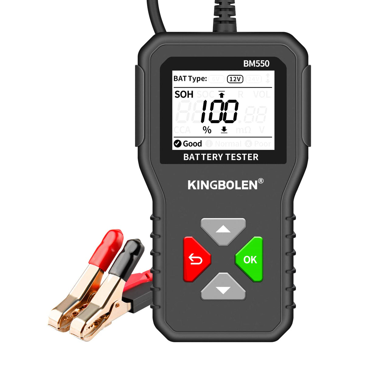 6V 12V 24V Car Battery Tester M740890