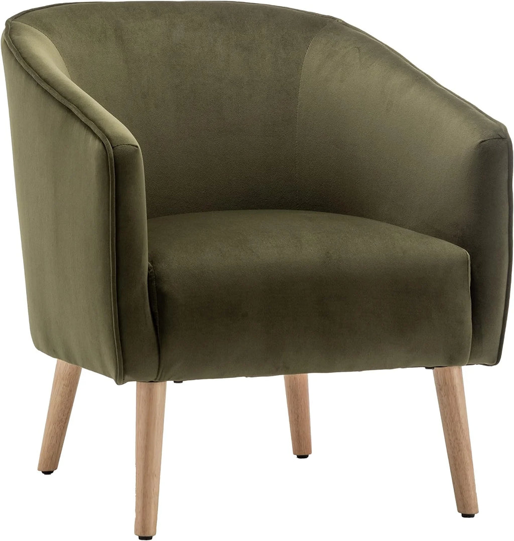 Sage Green Velvet Accent Chair Z24258