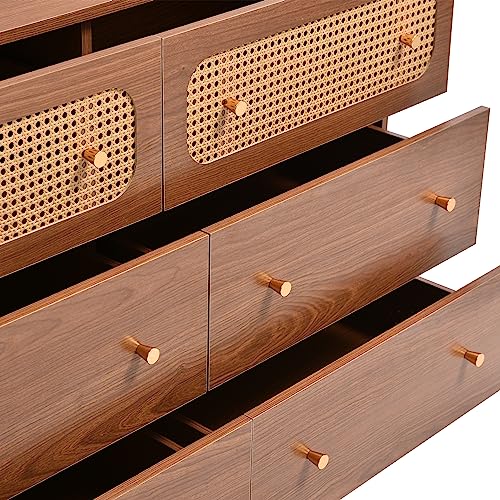 6 Drawer Rattan Dresser D955544
