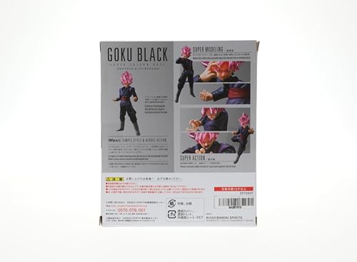 Goku Black Super Saiyan Rose Action Figure S1202