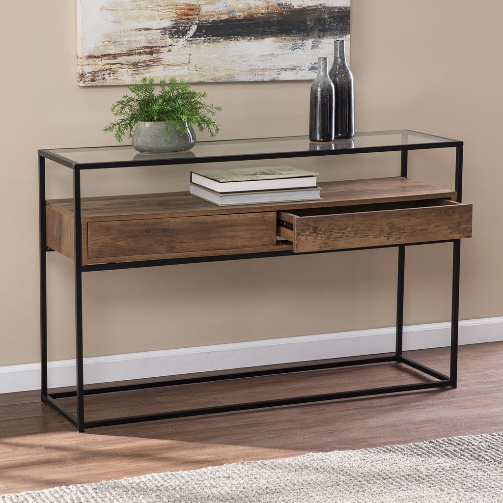 Console Table with Storage T8226
