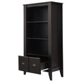 Antique Organizer Bookcase with 2 Drawers A639