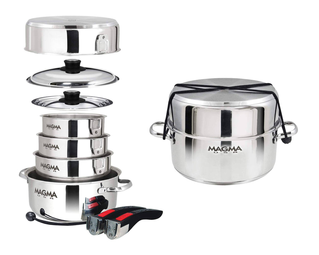 10 Piece Stainless Steel Cookware Set X263