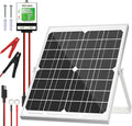 20W 12V Solar Panel Kit with Controller and Adjustable Mount Bracket N105