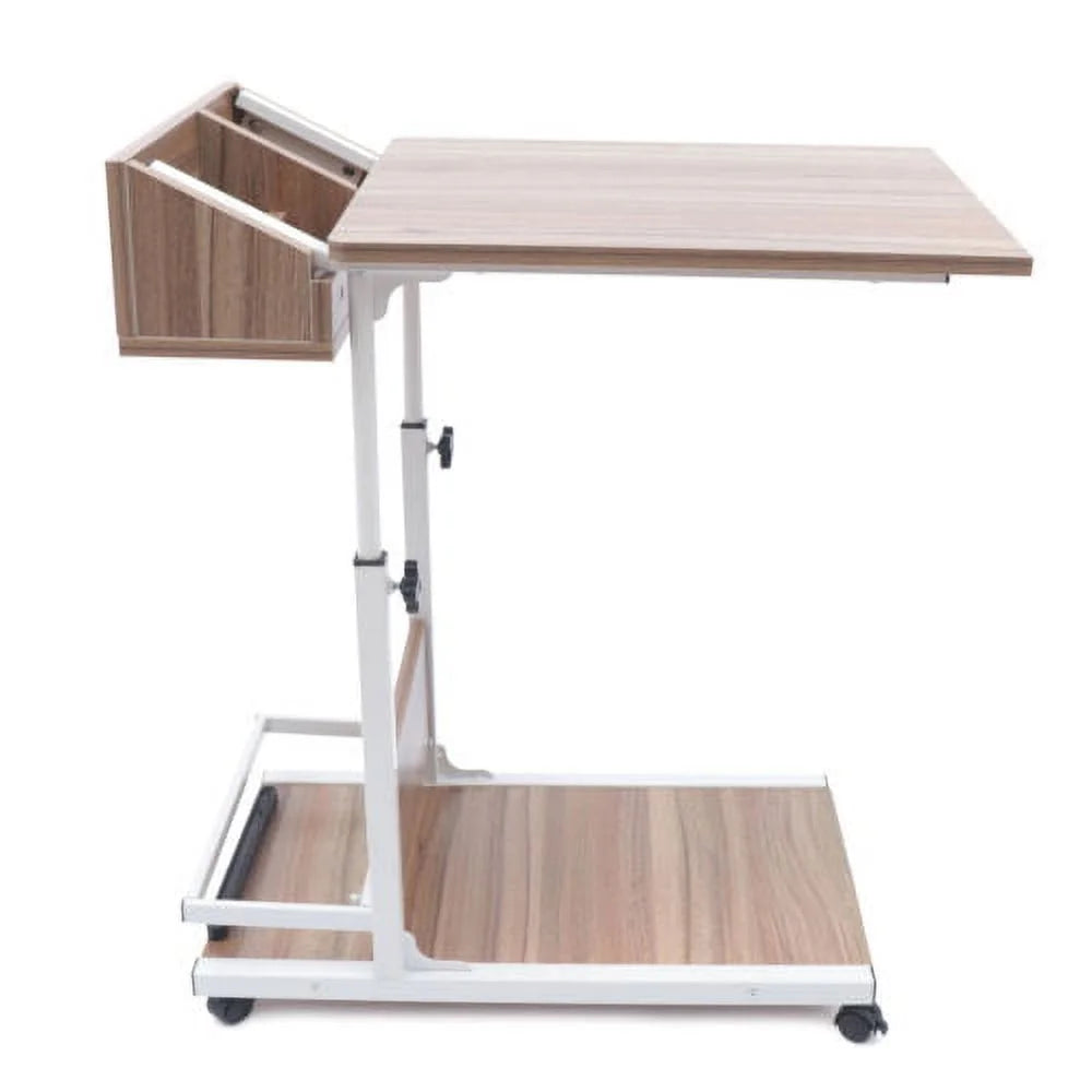 Adjustable C Table with Wheels J697707